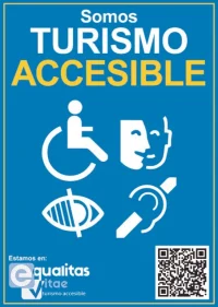 Logo distintivo de Somos Turismo Accesible