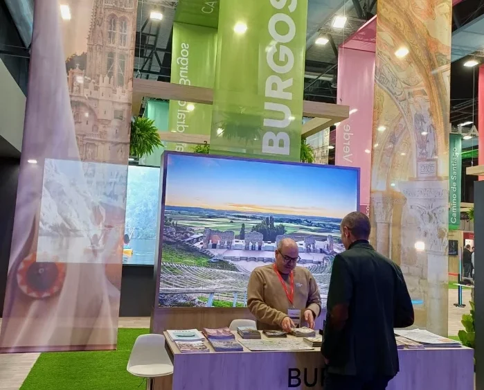 Stand de Burgos en la feria Fitur 2024