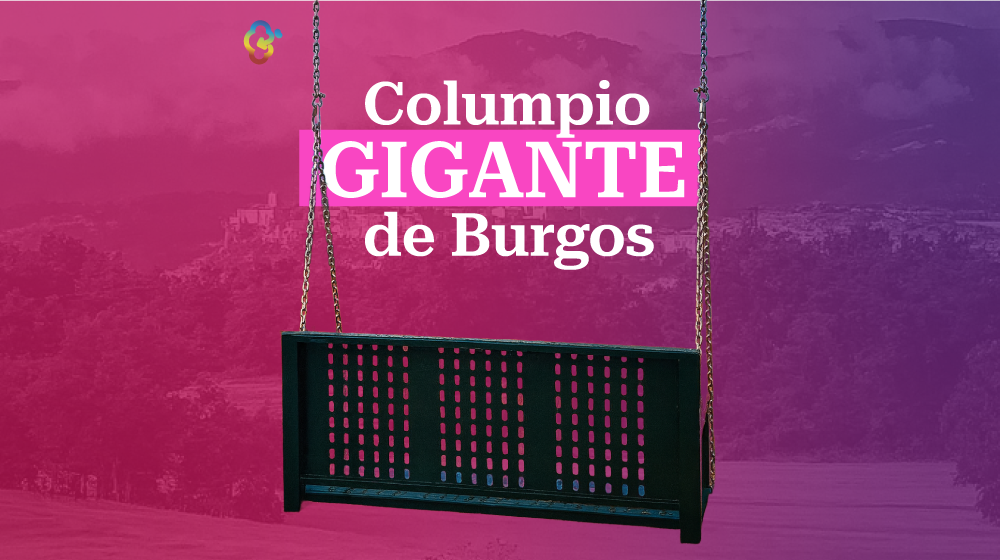 El nuevo columpio gigante en Burgos