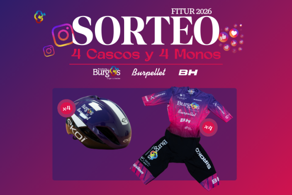 SORTEO DE 4 CASCOS Y 4 MONOS DEL EQUIPO BURGOS BBH
