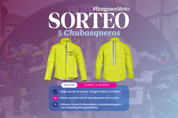 Sorteo de 5 chubasqueros BMW con Burgos en Moto