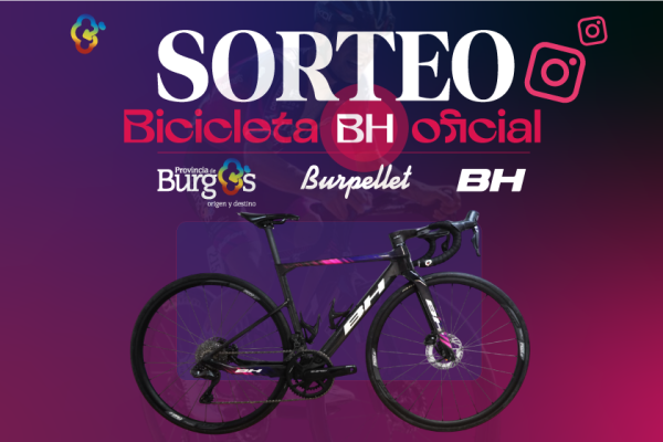 SORTEO BICI OFICIAL DE COMPETICIÓN DEL EQUIPO BURGOS BURPELLET BH