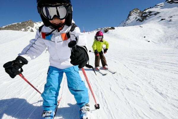 Un día en la nieve de Lunada